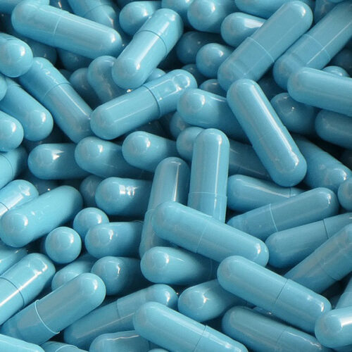 25.000 Gelatine capsules maat 1  - licht blauw